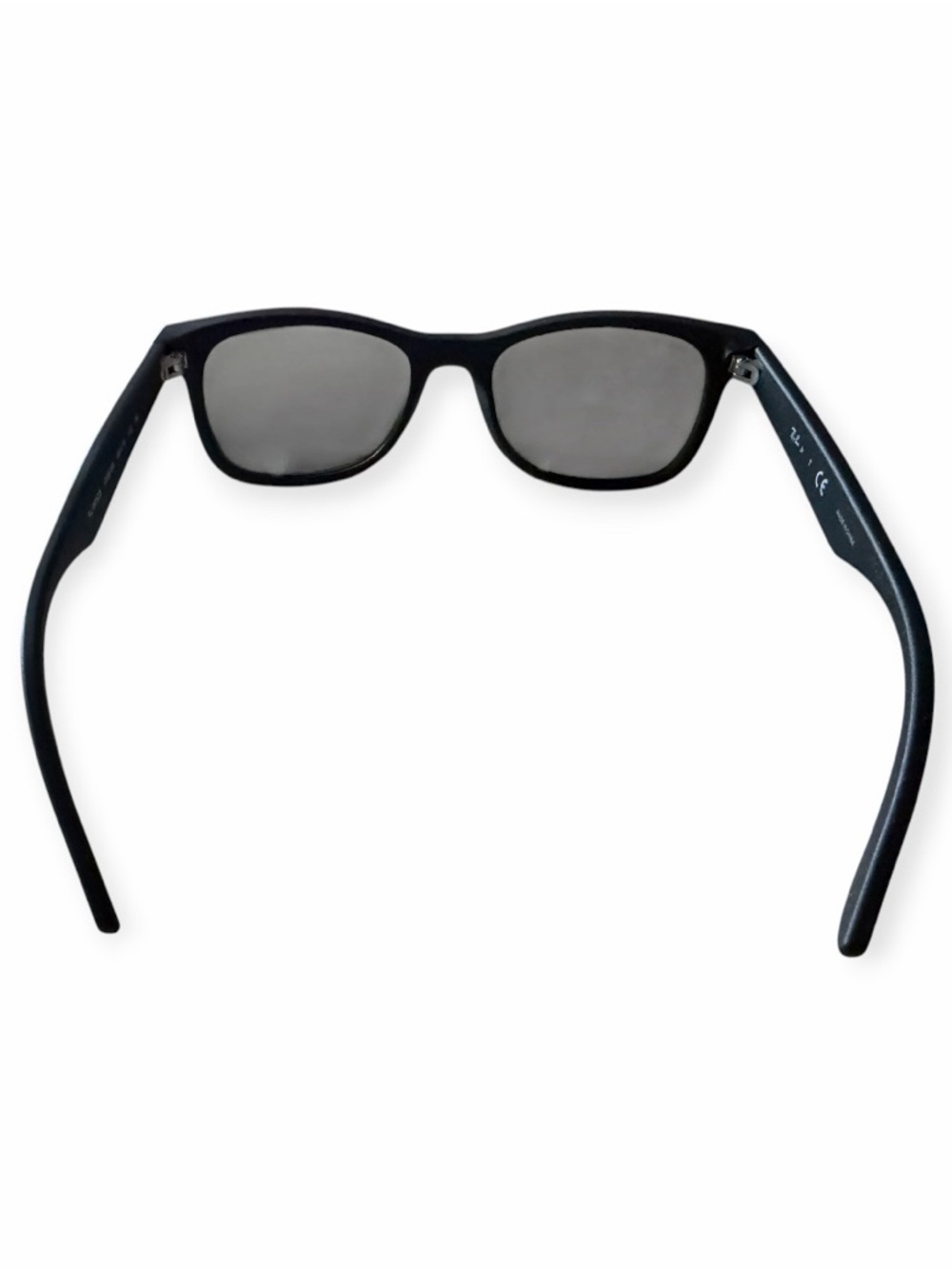 Ray-Ban Junior Blue Mirror Sunglasses Black Frame - Picture 4 of 5
